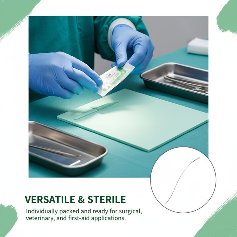 Medical Lab Kit - Nylon Surgical Suture Kit 12PCS 2.0