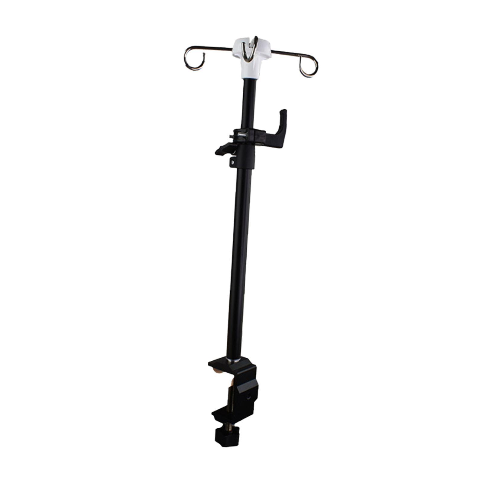 Iv Infusion Pole - Handsfree Telescopic Outdoor Drip Bag Stand