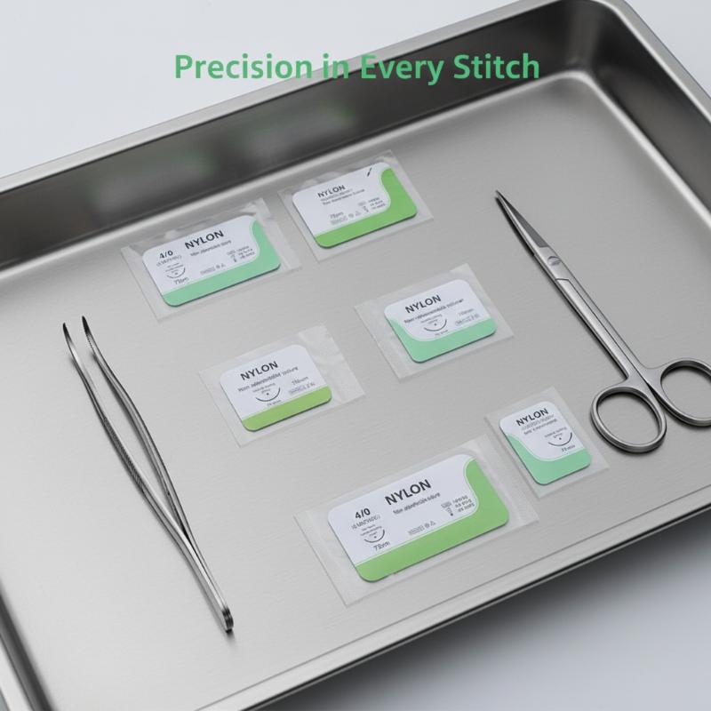 Nylon Surgical Suture Kit 12PC - Medical Lab Kit ulasan dan harga