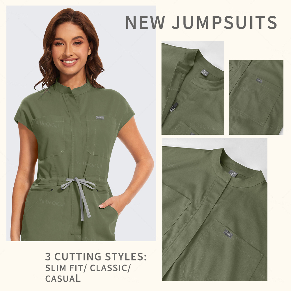 New Medical Scrubs Jumpsuits S - Medical Lab Logo ulasan dan harga