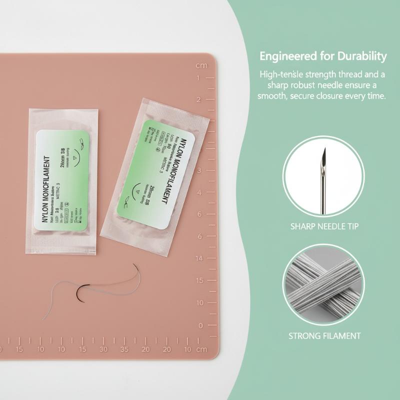 Nylon Monofilament Suture Prac - Medical Lab Kit ulasan dan harga