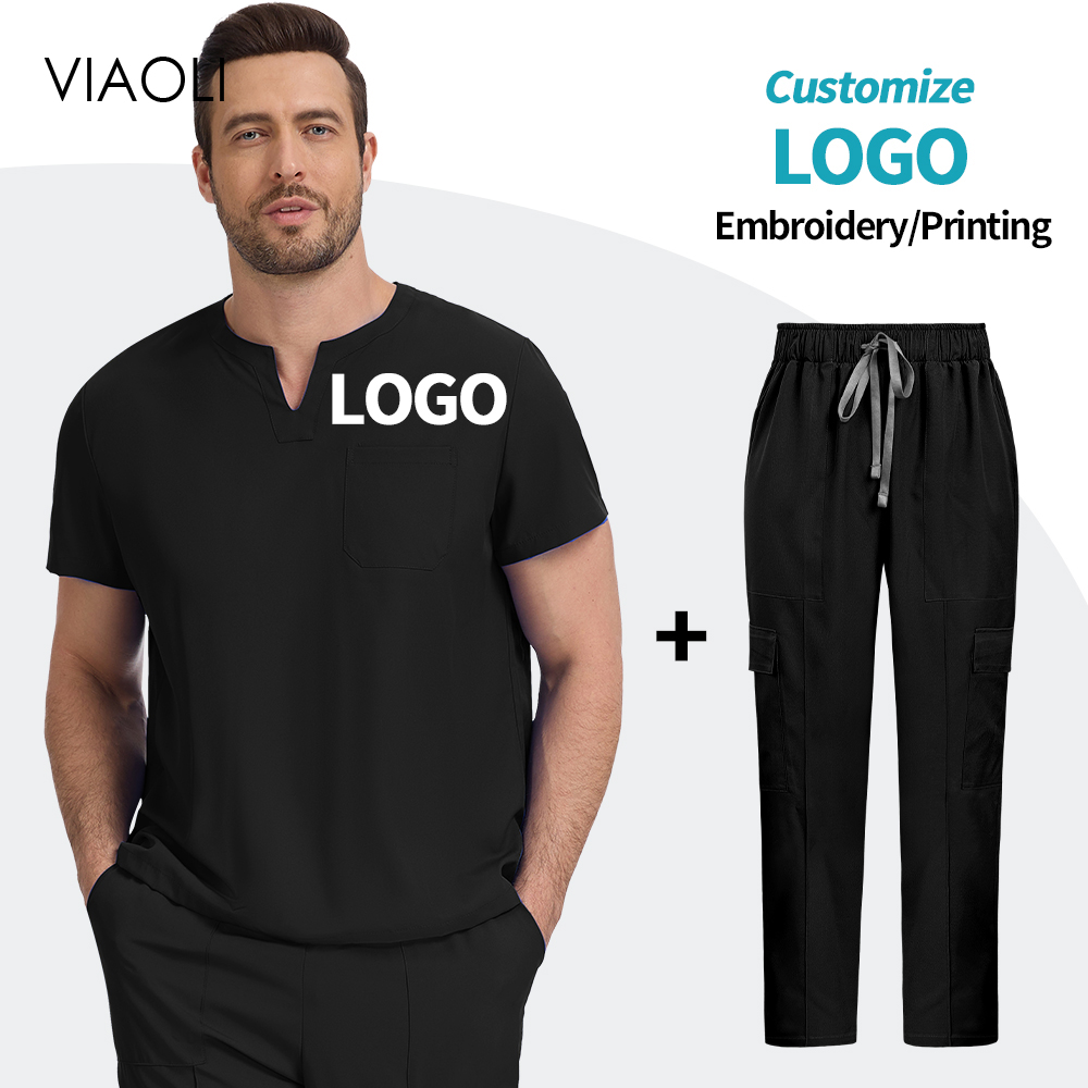 Top+pant Medical Uniform Hospi - Medical Lab Logo ulasan dan harga