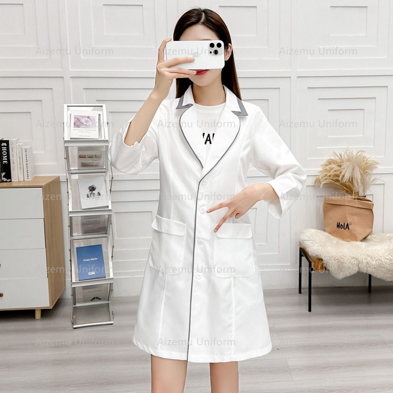 black beauty uniform with beau - Medical Lab Logo ulasan dan harga