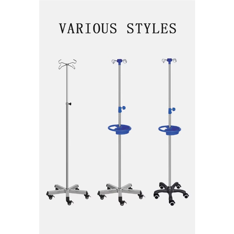 Mobile Foldable Hospital Medic - Iv Infusion Pole ulasan dan harga