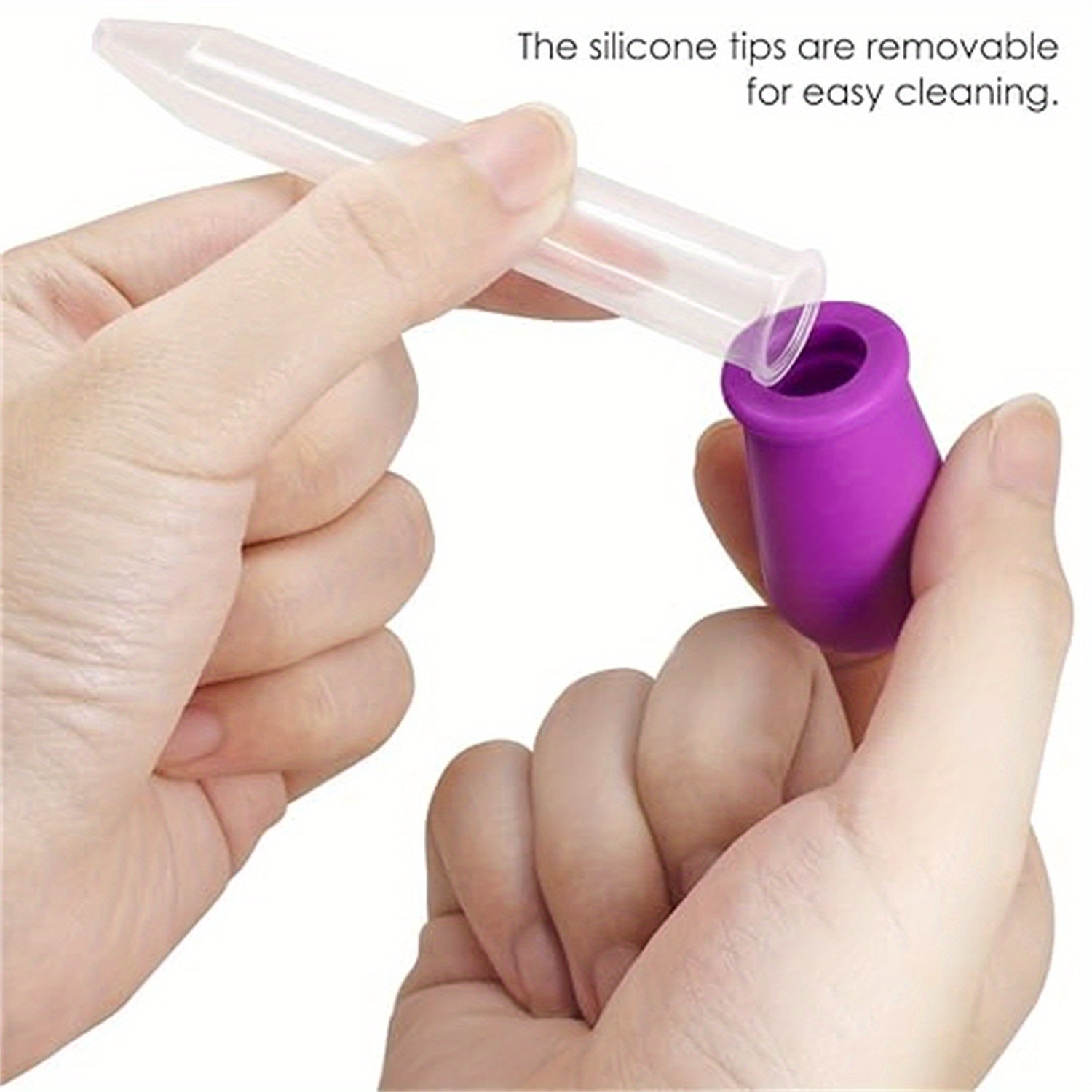 8pcs Silicone And Plastic Liqu - Lab Pipette Tip ulasan dan harga