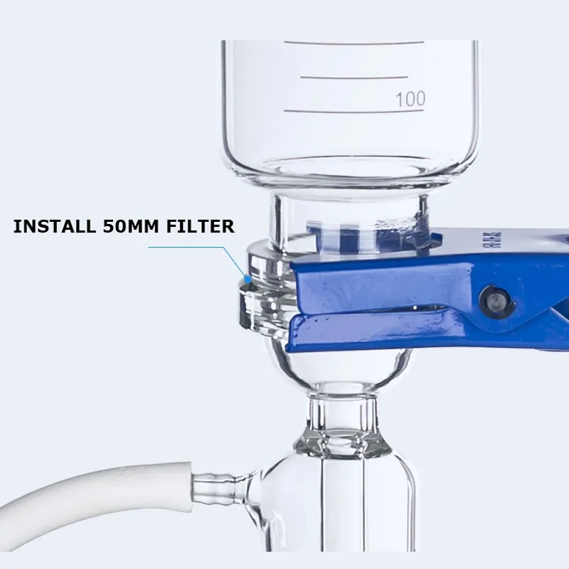 Lab Medical Glass Vacuum Filtr - Medical Lab Kit ulasan dan harga