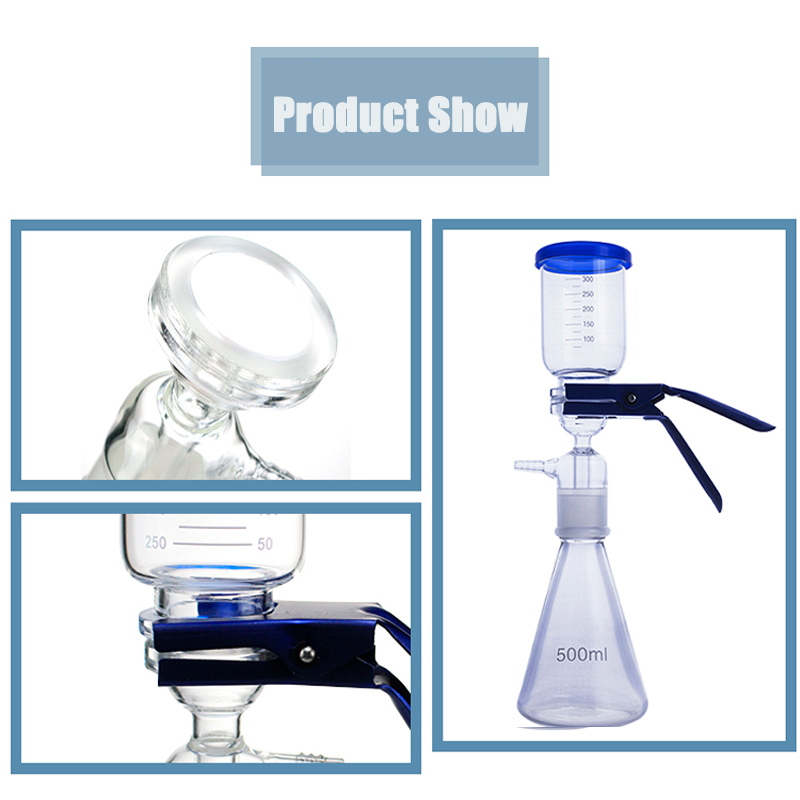 Lab Medical Glass Vacuum Filtr - Medical Lab Kit ulasan dan harga