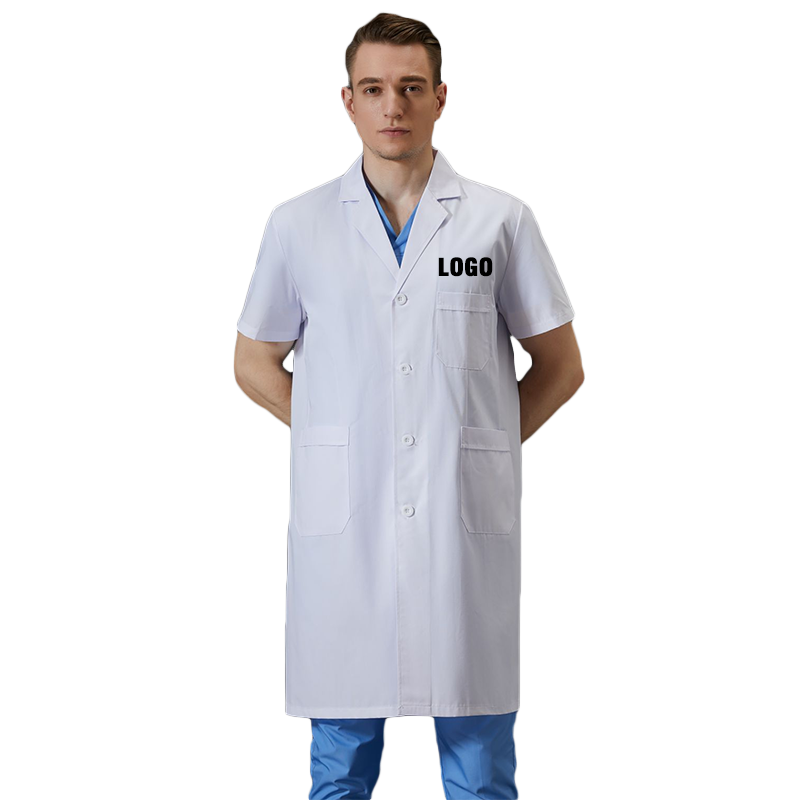 Personalised Unisex Lab Coats  - Medical Lab Logo ulasan dan harga