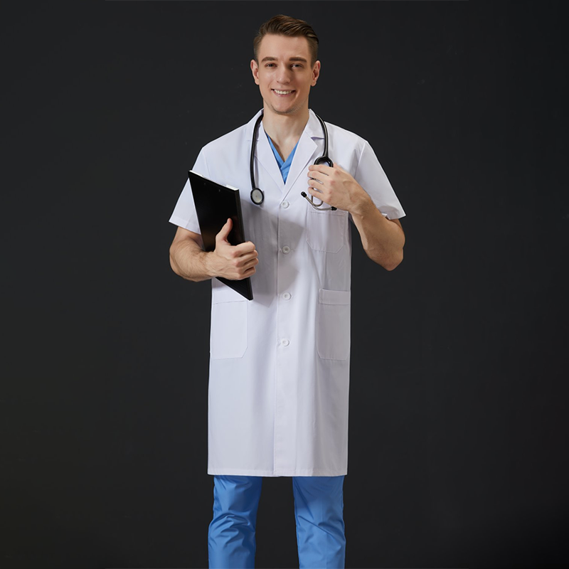 Personalised Unisex Lab Coats  - Medical Lab Logo ulasan dan harga