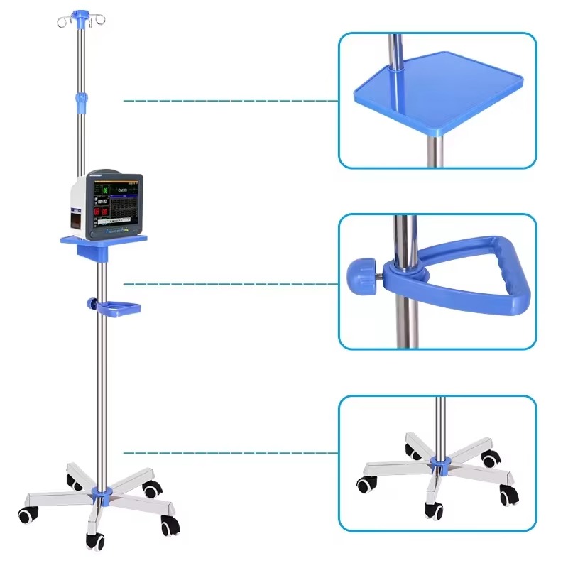 Hospital Furniture  IV Pole Me - Iv Infusion Pole ulasan dan harga