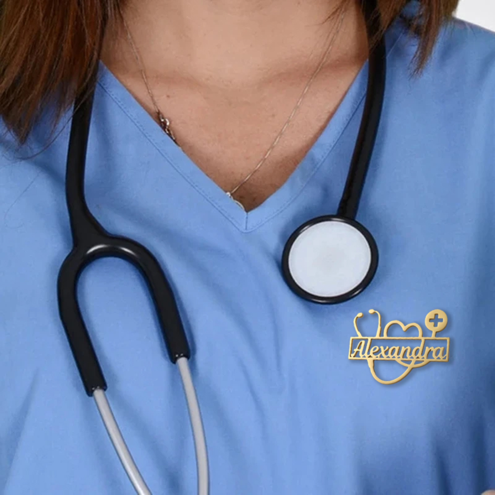 Newly Customized Love Stethosc - Medical Lab Logo ulasan dan harga