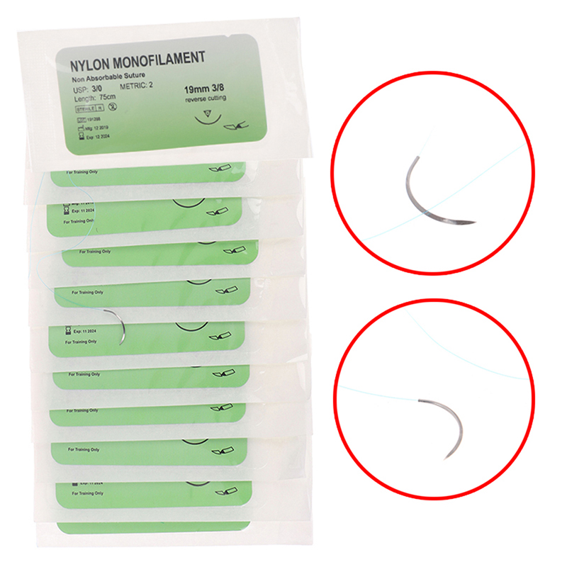 Nylon Monofilament Suture Kit  - Medical Lab Kit ulasan dan harga