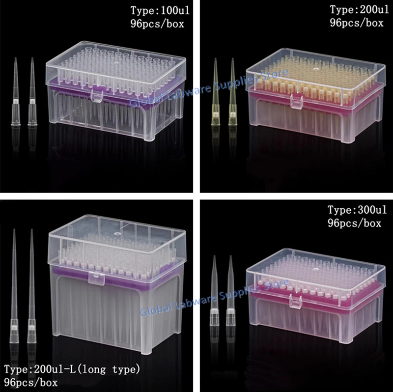 1Set Lab 10ul/10ul-L/20ul/50ul - Lab Pipette Tip ulasan dan harga