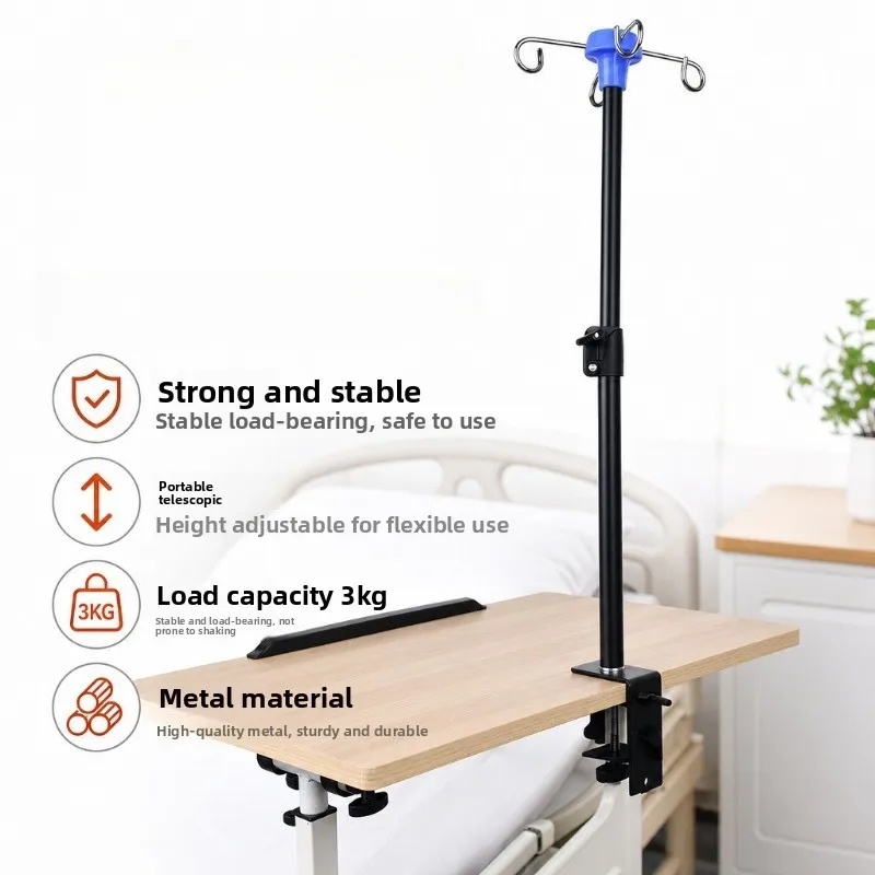 IV Pole Table Clamp Handsfree  - Iv Infusion Pole ulasan dan harga